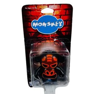 Bigatron Monskey Teakia Keychain Collectible Urban Vinyl Figure 2.5" Toy‎